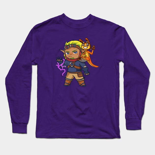 Jak & Daxter Long Sleeve T-Shirt by Serapheir